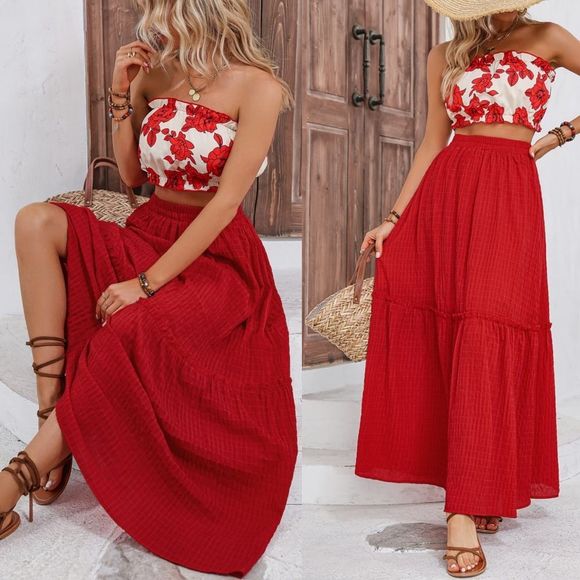 Harmony In Nature Dresses & Skirts - Cataleya Maxi Skirt Set